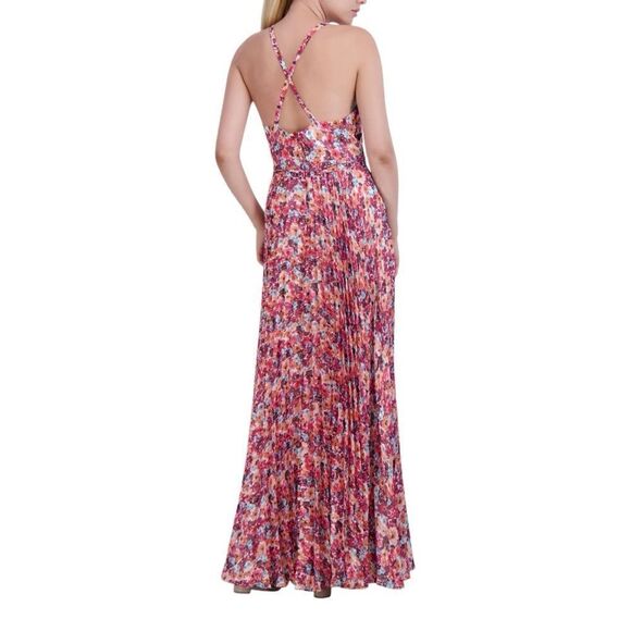 Laundry By Shelli Segal Women’s Floral Pleated Maxi Dress in the Size 12 - Picture 10 of 12